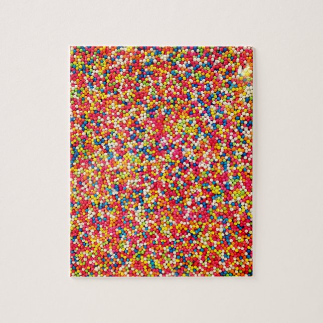 Rainbow Candy Sprinkle Muster (Vertikal)