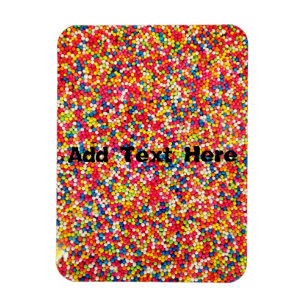 Rainbow Candy Sprinkles Magnet