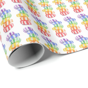 RAINBOW CANDY Wrapping Paper Geschenkpapier