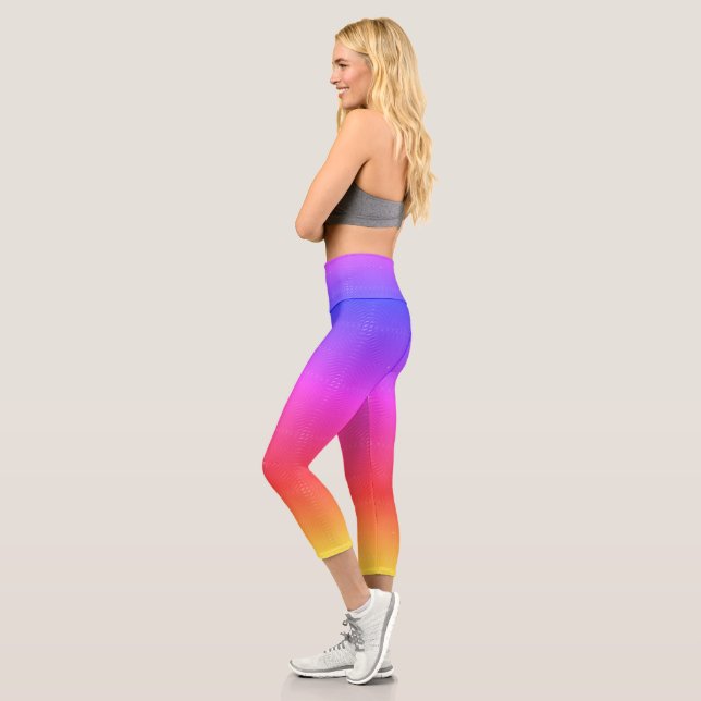 Rainbow Capri Leggings (Links)