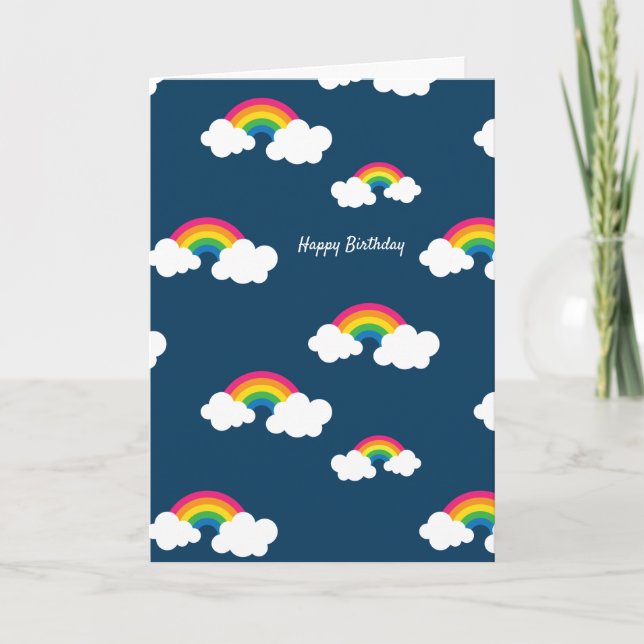 Rainbow-Card Karte (Vorderseite)