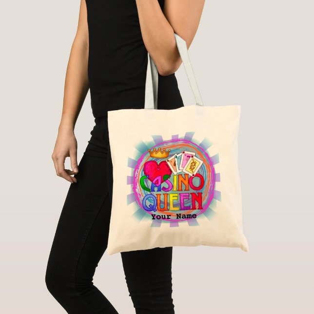 Rainbow Casino Königin Poker Tasche (Vorderseite (Produkt))