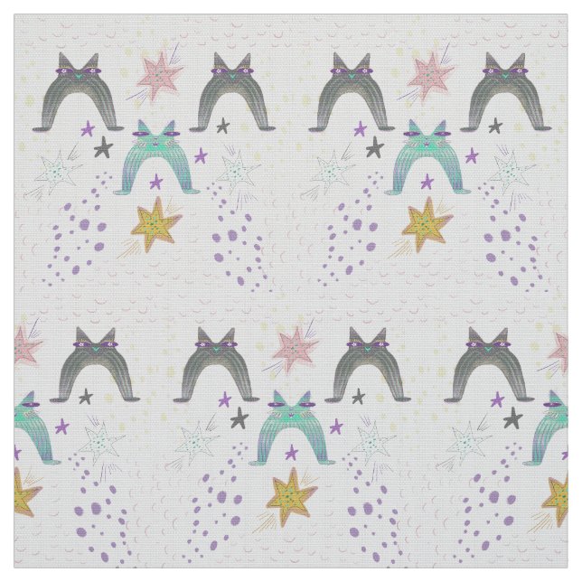 rainbow cat art stoff (Muster)