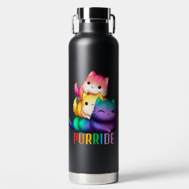 Rainbow Cats Purride Trinkflasche