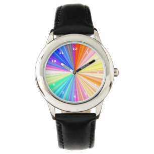 Rainbow Chakra Sparkle Armbanduhr
