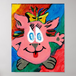 Rainbow Character Poster Paper (Semi-Gloss