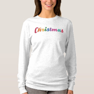 Rainbow Christmas T-Shirt