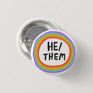 Rainbow Circle Button
