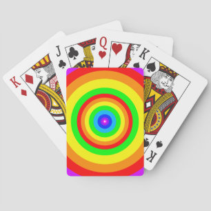 Rainbow Circle Design-40686 Spielkarten