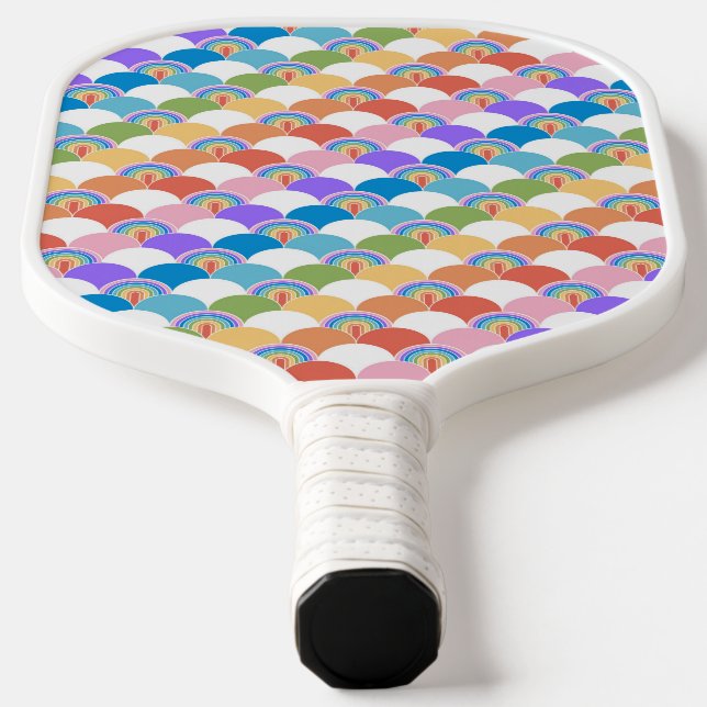 Rainbow Clamshell Pickleball Schläger (Ablage )