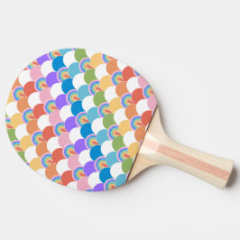 Rainbow Clamshell Tischtennis Schläger