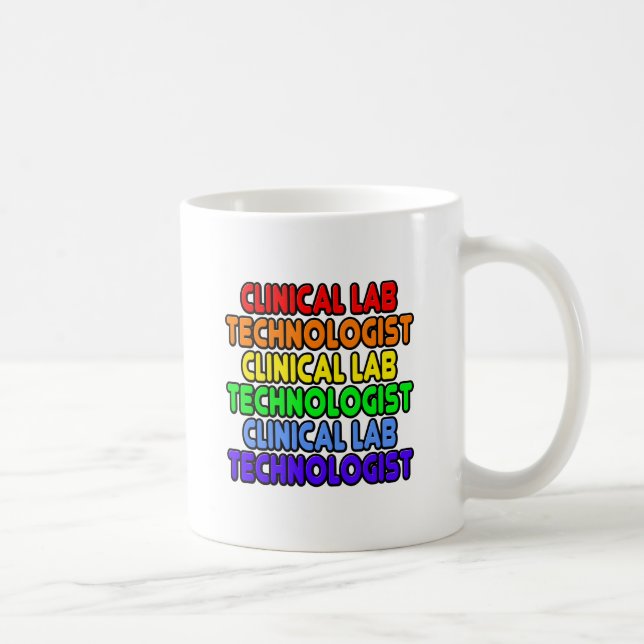 Rainbow Clinical Labrador Technologist Kaffeetasse (Rechts)