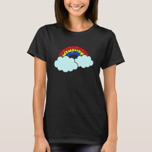 Rainbow Clouds Autismus-Bewusstseinsmonat Asd-Unt T-Shirt