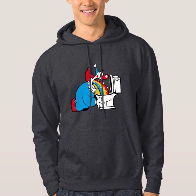 Rainbow Clown Hoodie (Vorderseite)