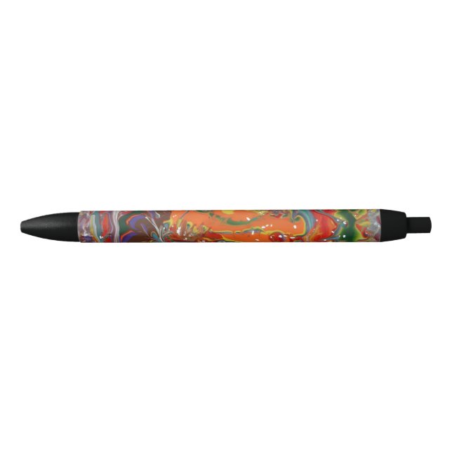 Rainbow Color Flow Art Kugelschreiber (Vorderseite)