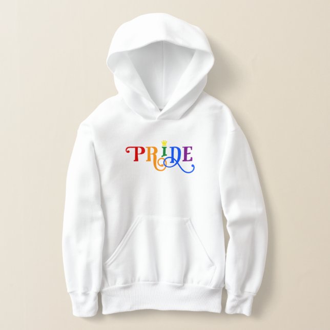 Rainbow Color Gay pride LGBT Crown Logo (Poser)