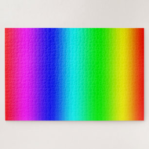Rainbow Color Gradient Jigsaw Puzzle