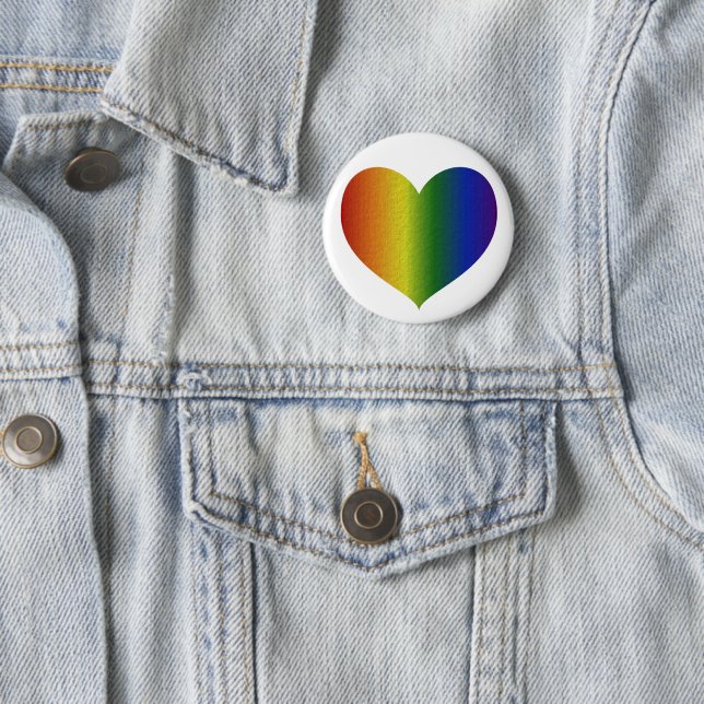 Rainbow Color Heart Button (Beispiel)