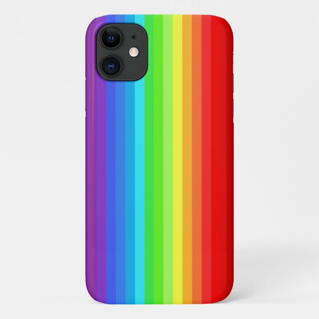Rainbow Color iPhone Case (Rückseite)