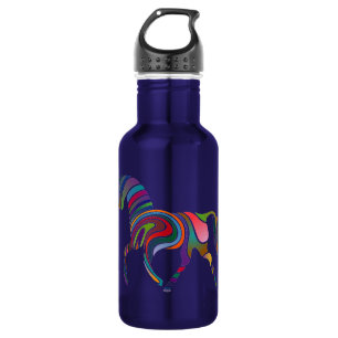 Rainbow Color Stripe Edelstahlflasche