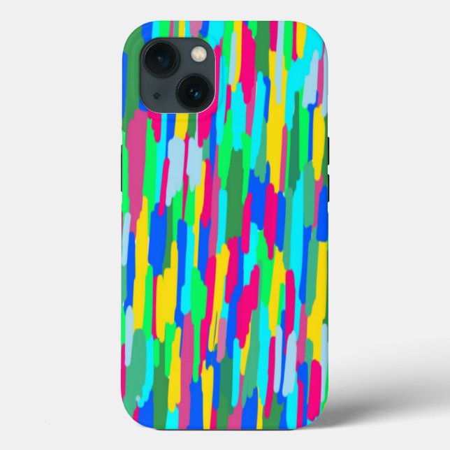 Rainbow Color Tropfen  Case-Mate iPhone Hülle (Rückseite)