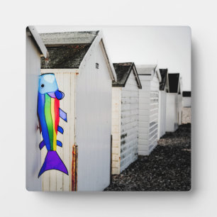 Rainbow Colored Kite Fotoplatte