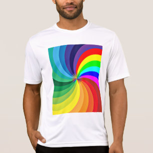 Rainbow Colored Mandala-46556 T-Shirt