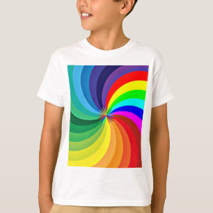 Rainbow Colored Mandala-46556 T-Shirt