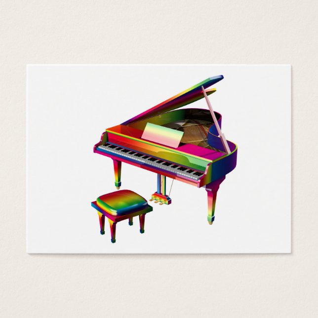 Rainbow Colored Piano (Vorderseite)