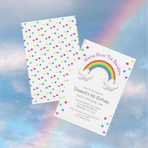 Rainbow Colorful Geburtstag