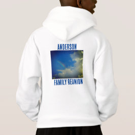 Rainbow Colorful Summer Picinic Family Wiedersehen Hoodie