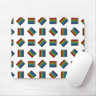Rainbow Coloring Pencies Mousepad