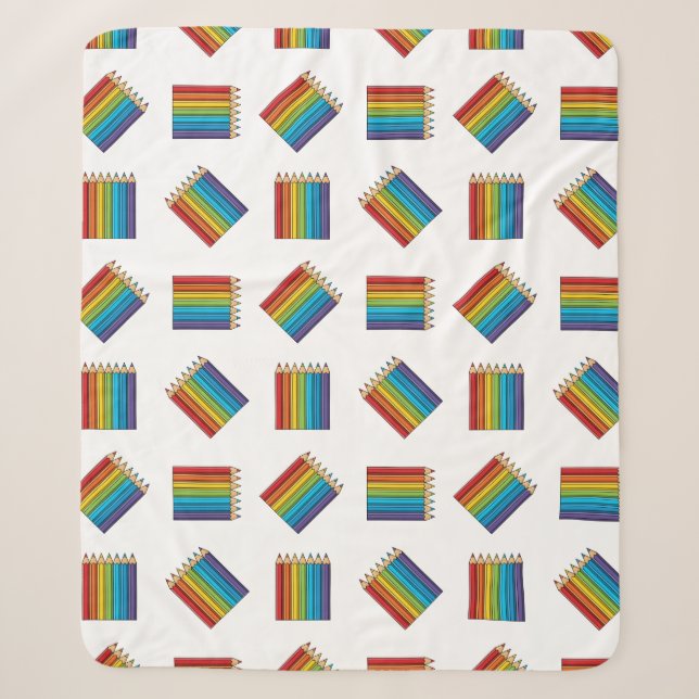 Rainbow Coloring Pencies Sherpadecke (Vorderseite)