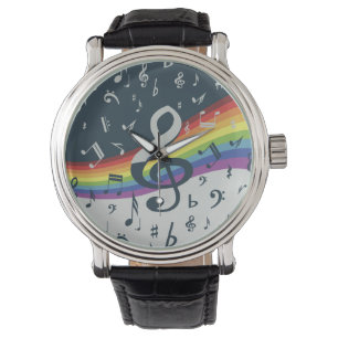 Rainbow Colors Armbanduhr