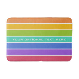 Rainbow Colors Custom Bad Matten