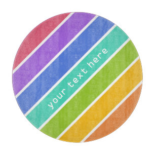 Rainbow Colors Custom Schneidebretter Schneidebrett