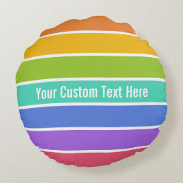 Rainbow Colors Custom throw Kissen