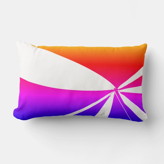 Rainbow Colors Lendenkissen (Vorderseite)