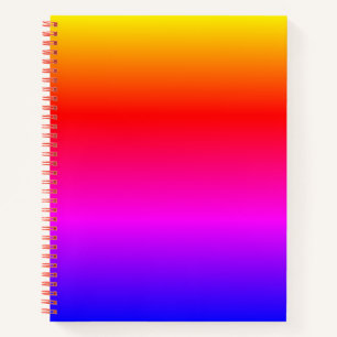 Rainbow Colors-Notebook Notizbuch