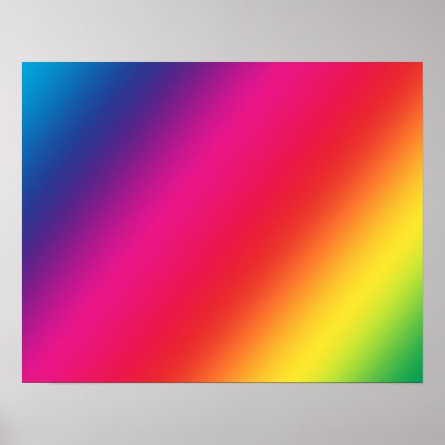 Rainbow Colors Poster (Vorne)