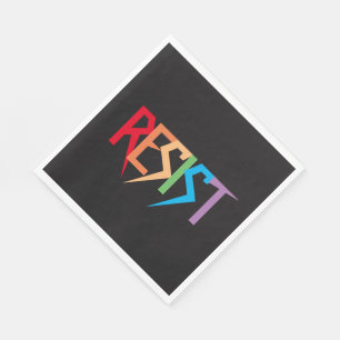 Rainbow Colors Residence Paper Napkin Serviette