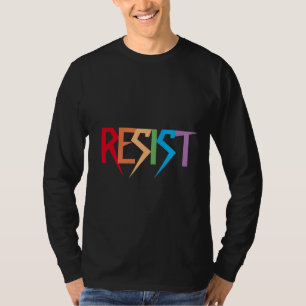 Rainbow Colors Resist T-Shirt