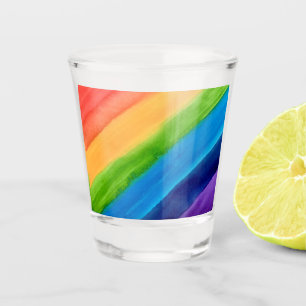 Rainbow Colors Schnapsglas
