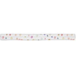 Rainbow Confetti Dots Haargummi Wasserfarbmuster