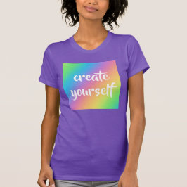 Rainbow "Create You yourself"-T - Shirt