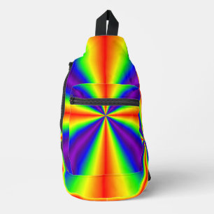 Rainbow Cross Crossbody Bag