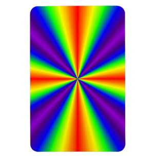Rainbow Cross Magnet