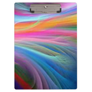 Rainbow Custom Clip Board! Klemmbrett