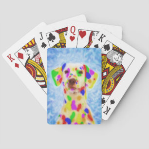 Rainbow Dalmatiner Spielkarten