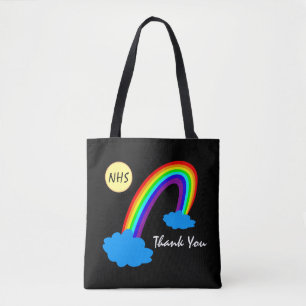 Rainbow & Danke, "NHS" /mode bags Großbritannien Tasche